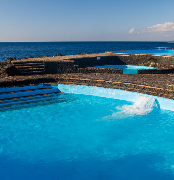 Piscinas de La Caleta - listado