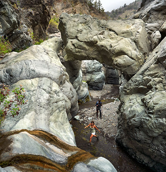 Barranco de Las Angustias - listado