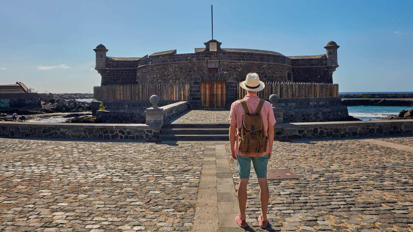 Château de San Juan Bautista -ou le Château Noir- (Santa Cruz de Tenerife), Tenerife.