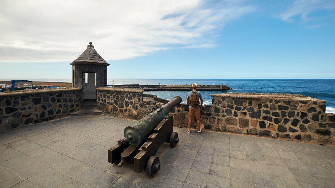 Quai historique de Puerto de la Cruz (ancien port de La Orotava), Tenerife.