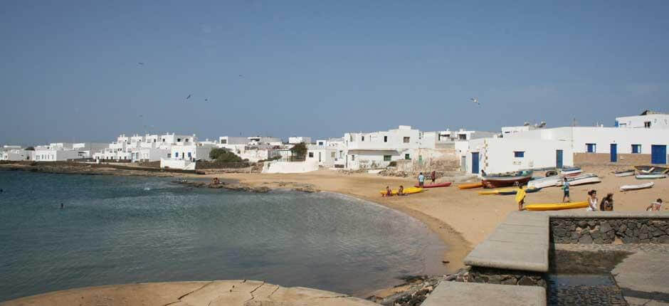 Caleta de Sebo villages à visiter de La Graciosa