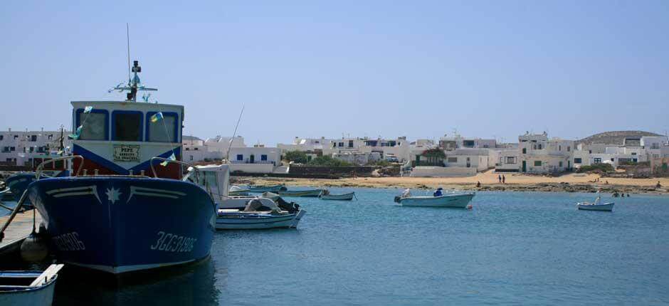 Caleta de Sebo villages à visiter de La Graciosa