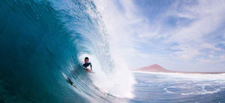 Bodyboard à la Baja del Ganado Spots de bodyboard à Lanzarote 