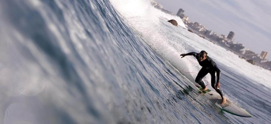 Surfer la droite du  Lloret Spots de surf à Gran Canaria