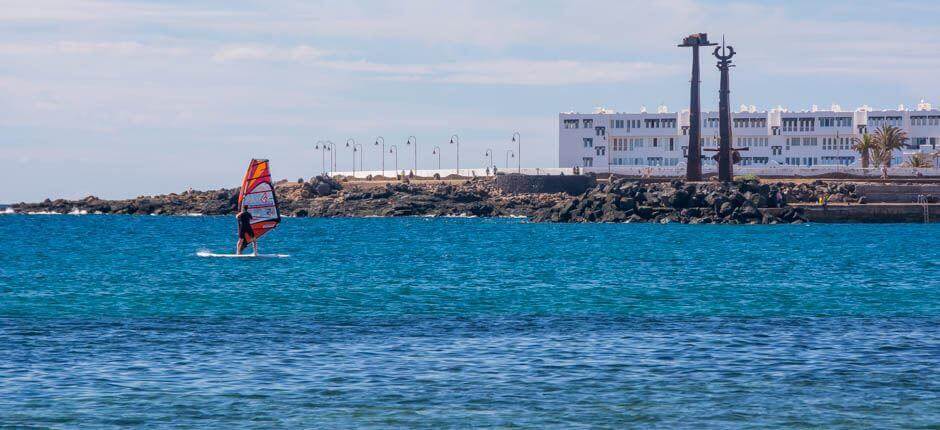Windsurf à Las Cucharas Spots de windsurf de Lanzarote