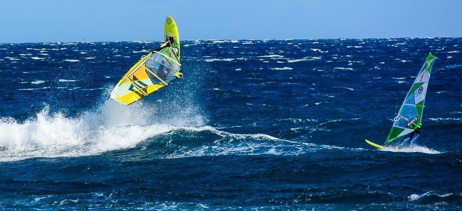 Windsurf à la plage de El Cabezo Spots de windsurf de Tenerife