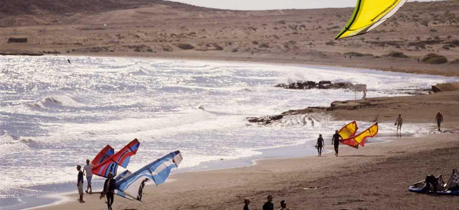 Kitesurf à la plage de El Médano Spots de kitesurf de Tenerife