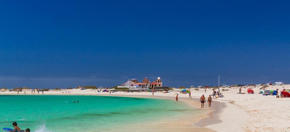 Plage de La Concha Plages populaires de Fuerteventura