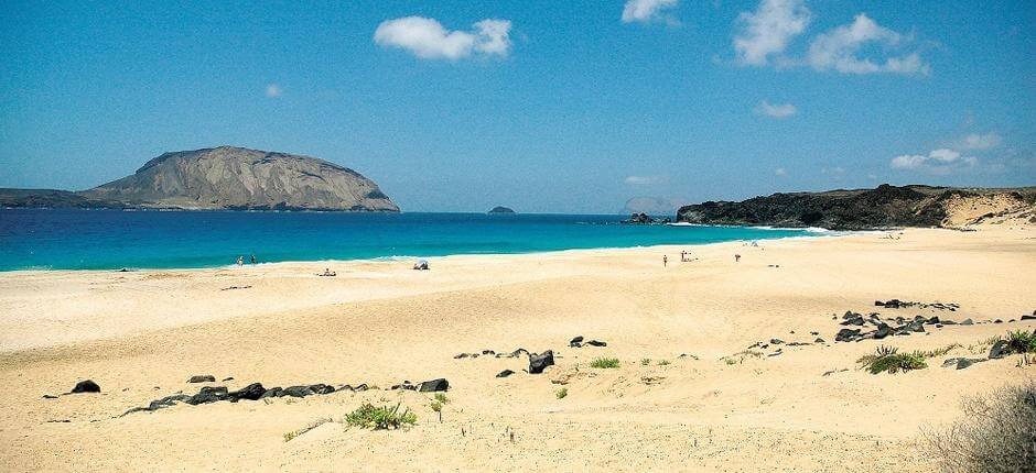 Plage de Las Conchas + Plages vierges de Lanzarote