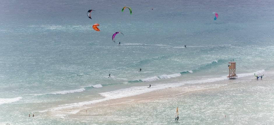 Kitesurf à la plage de Sotavento Spots de kitesurf de Fuerteventura 