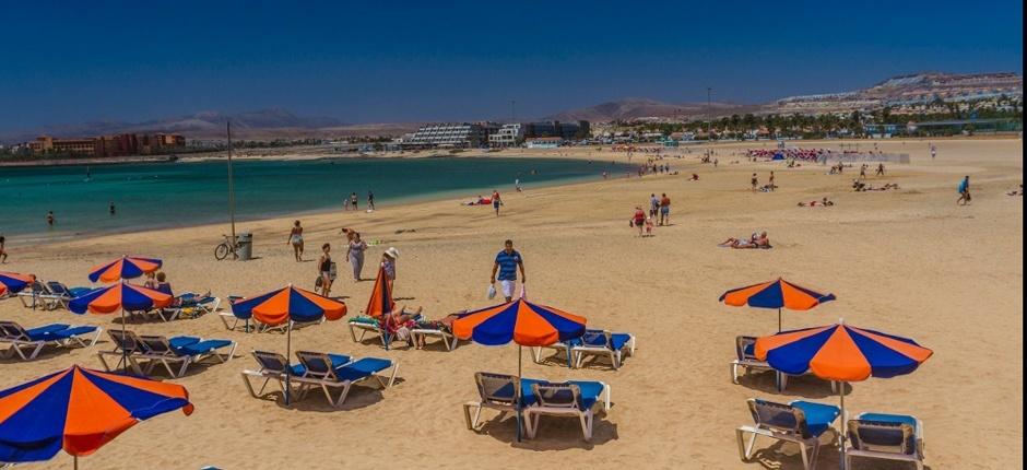 Plage de El Castillo Plages populaires de Fuerteventura