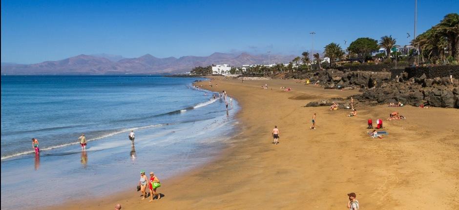 plage Grande plages populaires de Lanzarote