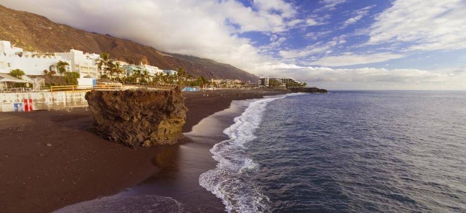 plage de Puerto Naos plages populaires de La Palma