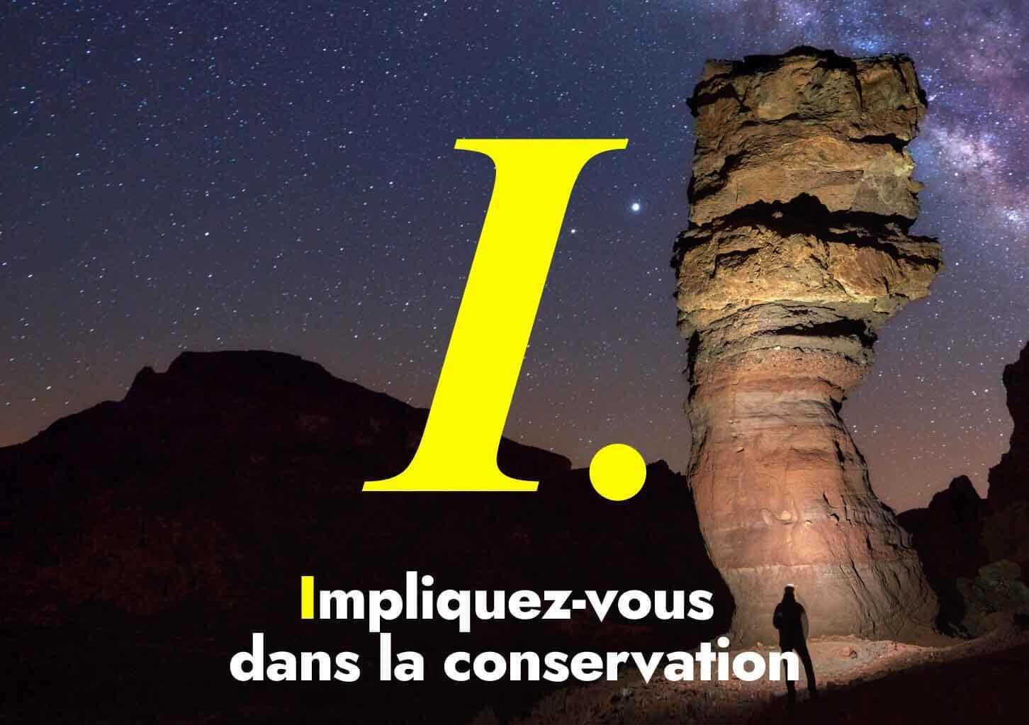 Impliquez-vous dans la conservation