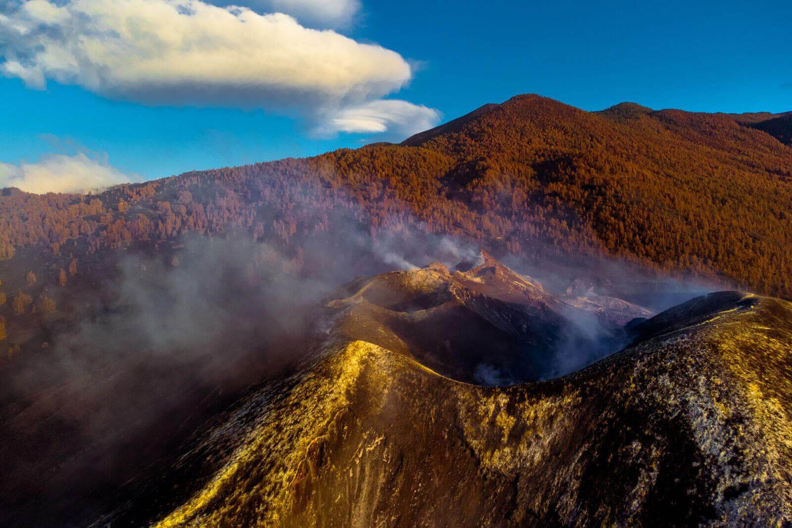 Volcán Cumbre Vieja. La Palma.