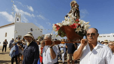 Virgen del Carmen en La Graciosa