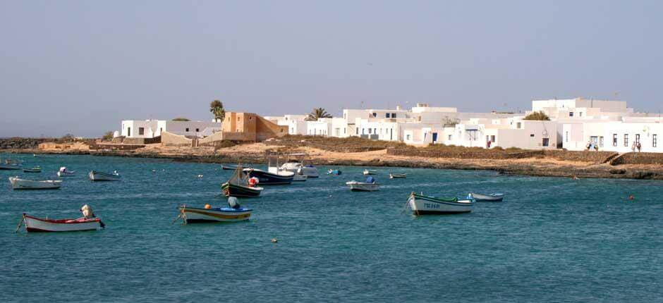 Caleta de Sebo villages à visiter de La Graciosa