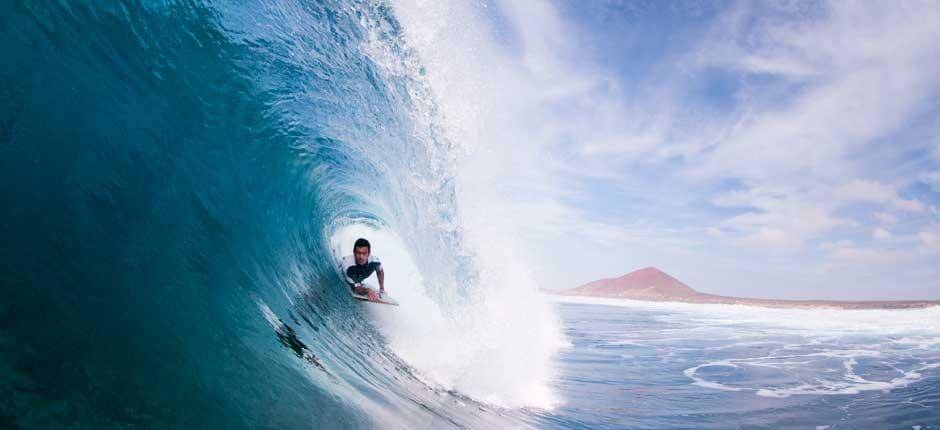Bodyboard à la Baja del Ganado Spots de bodyboard à Lanzarote 