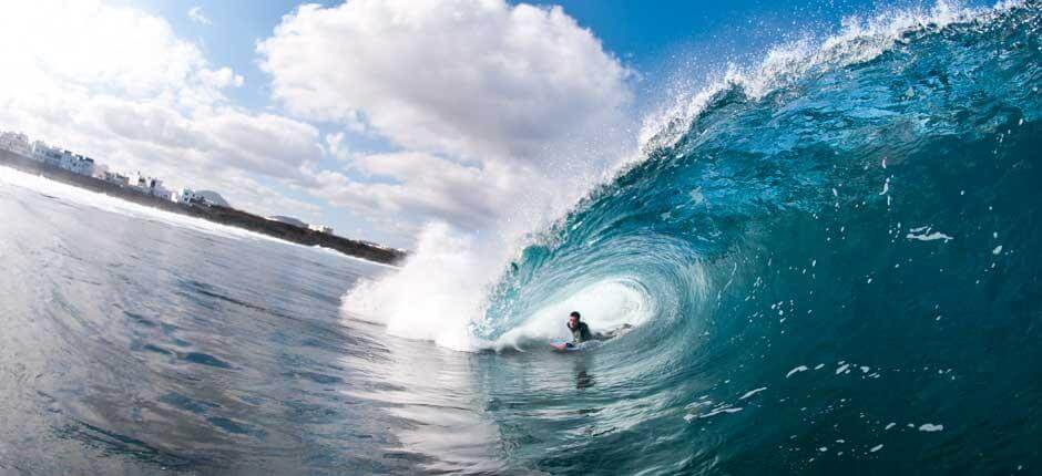 Bodyboard à El Quemao Spots de bodyboard à Lanzarote