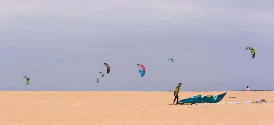Kitesurf à Flag Beach Spots de kitesurf de Fuerteventura