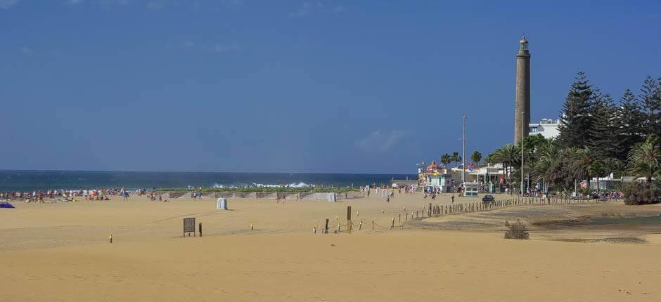 plage de Maspalomas plages populaires de Gran Canaria