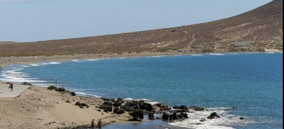 plage de La Tejita plages populaires de Tenerife