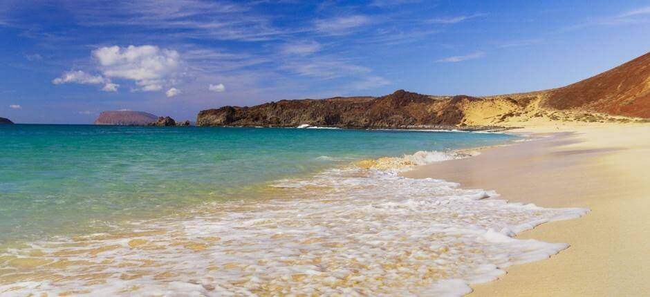 Plage de Las Conchas + Plages vierges de Lanzarote