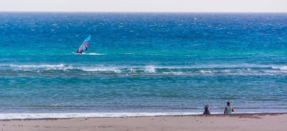 Windsurf à la Plage de Sotavento Spot de windsurf de Fuerteventura