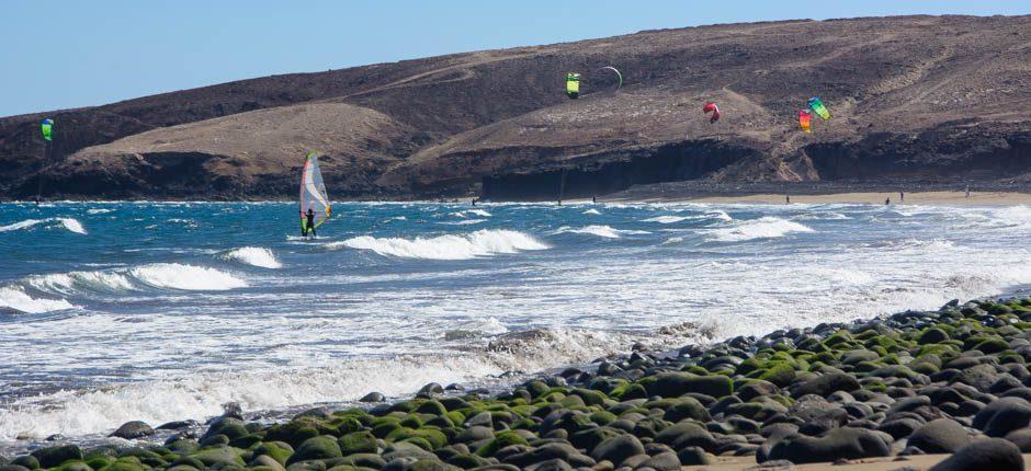 Kitesurf à la plage de Vargas Spots de kitesurf de Gran Canaria