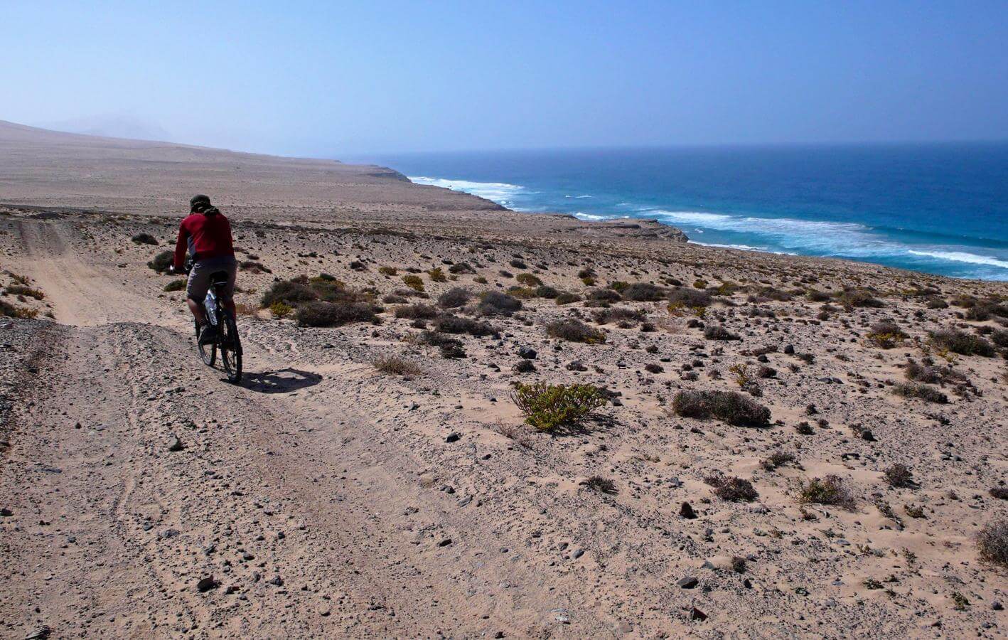 Ruta BTT en el noroeste de Fuerteventura 