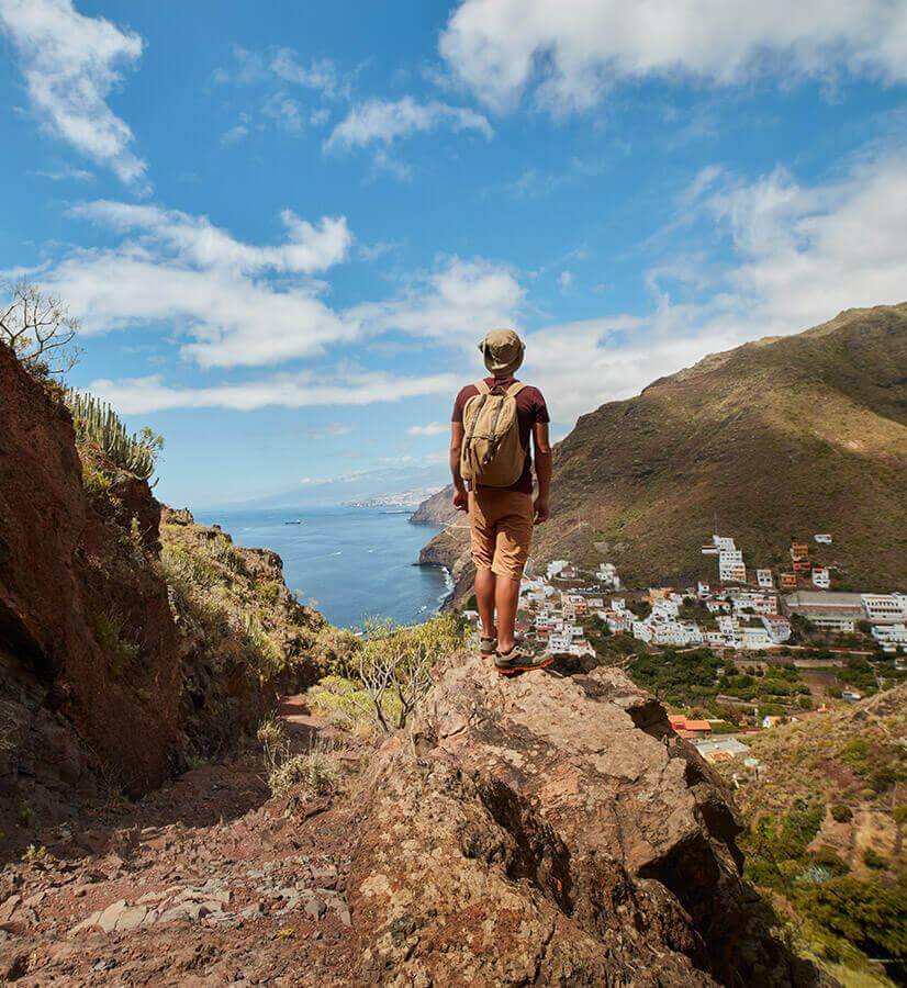 La tour de garde de Igueste à San Andrés (Tenerife)